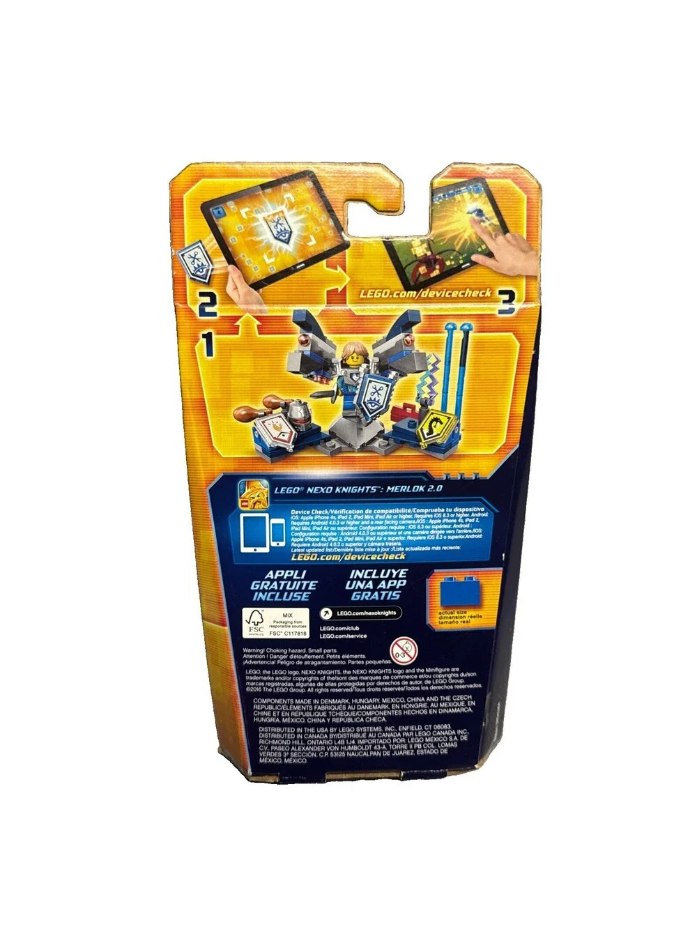 Lego Nexo Knights 70333 Ultimate Robin Mini Figure 75 Pcs 3 Powers